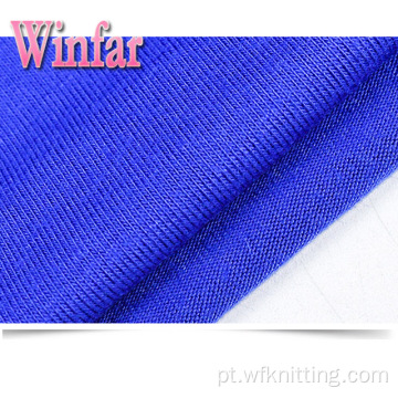 Tecido de viscose elastano de jersey de tintura sólida sólida